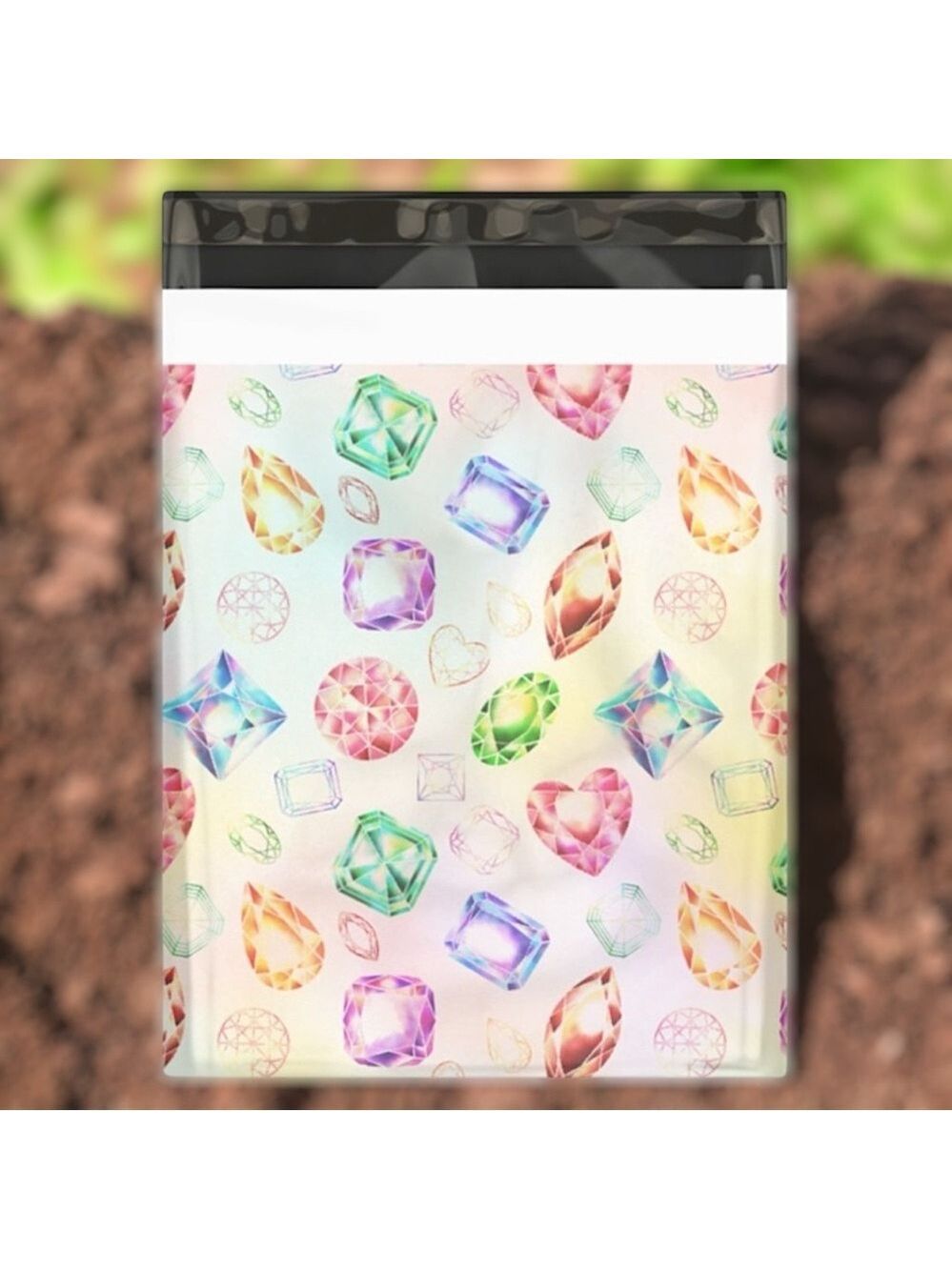 25 10X13 Poly Mailers Gems & Jewels PRICE IS FIRM - Picture 5 of 13